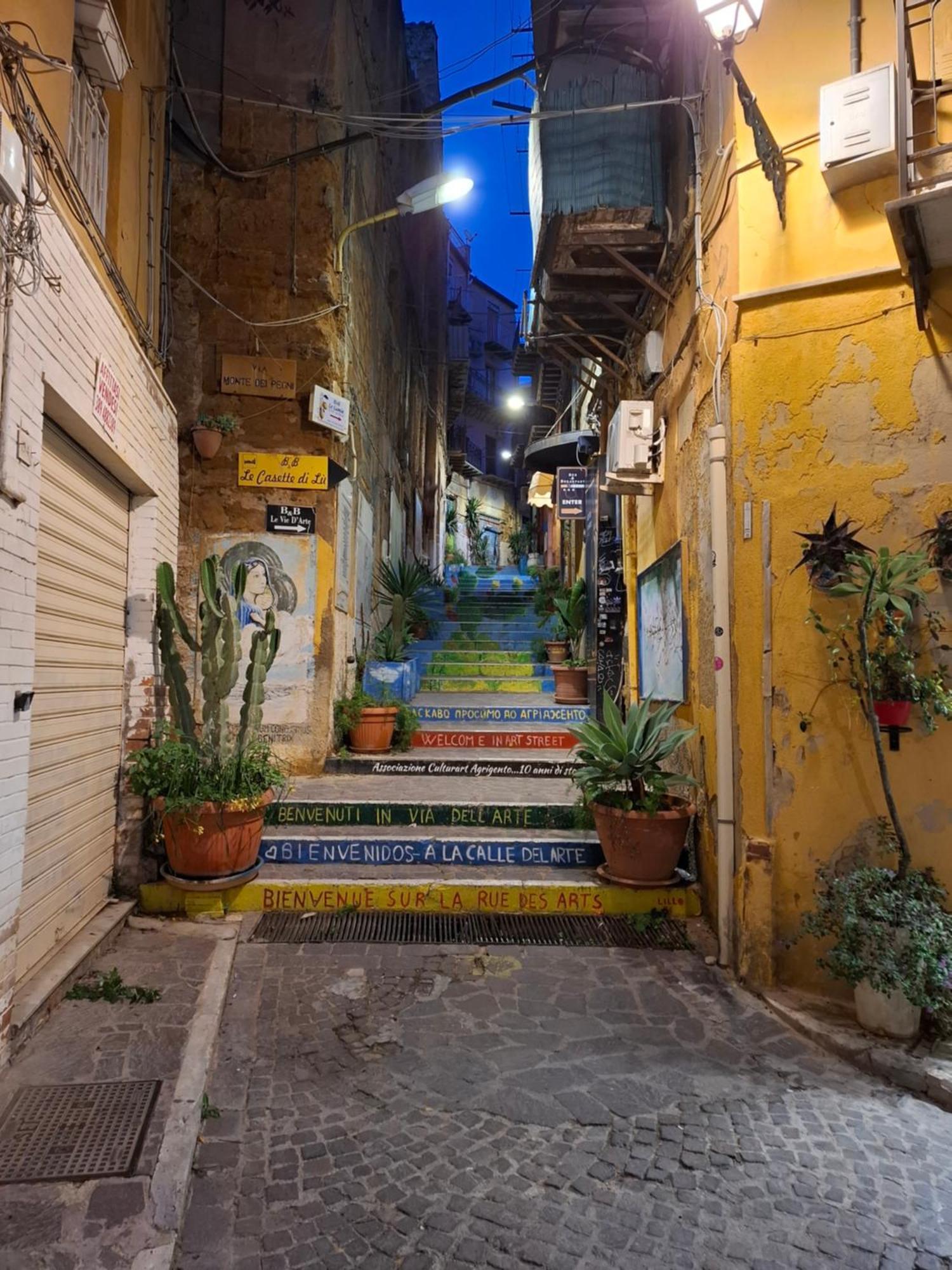 B&B Le Lumie "Il Cortiletto Del Centro" Agrigento Dış mekan fotoğraf